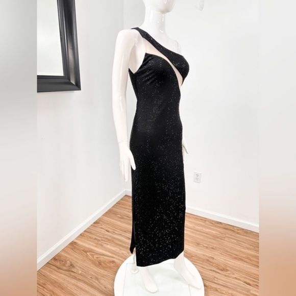 Alice + Olivia Mercedes One-Shoulder Dress size 2 - Picture 8 of 13